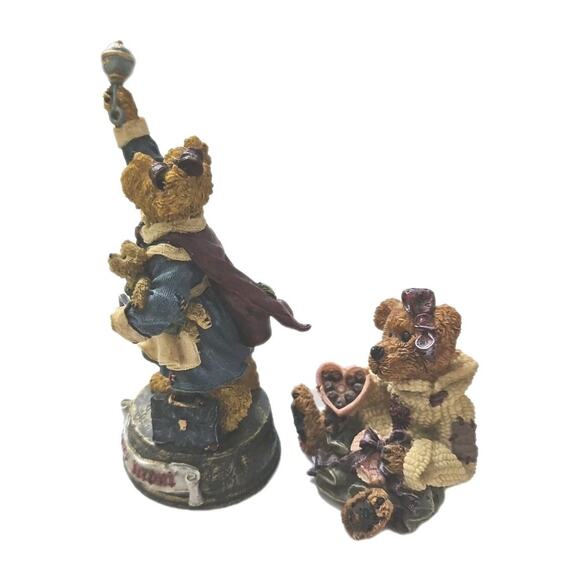 Ima Mom Sweat Pea & Bailey Hearts Desire Boyds Bears and Friends 2002 & 1995 - Picture 2 of 16